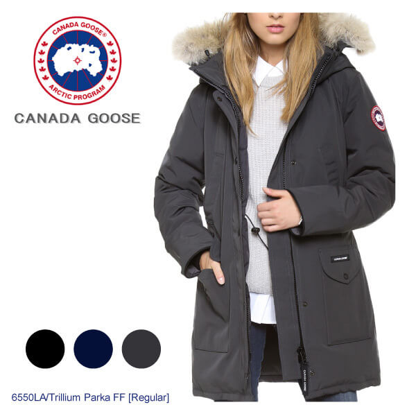 CANADA GOOSE カナダグーススーパーコピーTrillium Parka FF Regular Fit 6550LA